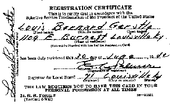 Draft card